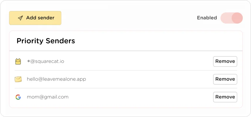 screenshot of Leave Me Alone